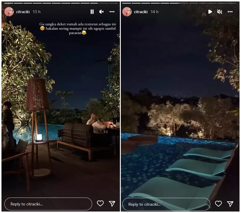 Citra Kirana dan Rezky Aditya dinner Berbagai sumber
