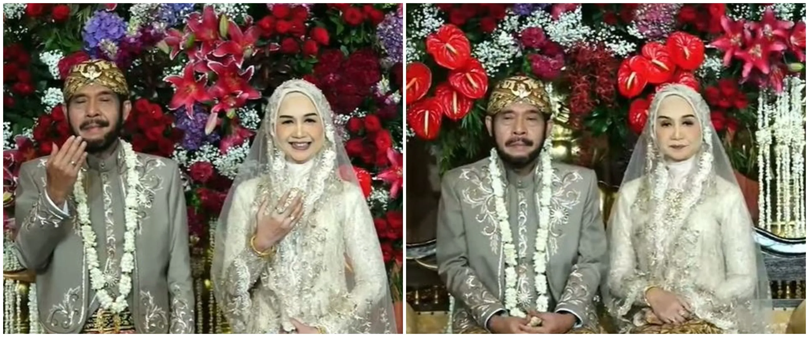 9 Momen pernikahan adik Jokowi dengan Ketua MK, usung tema Jawa klasik
