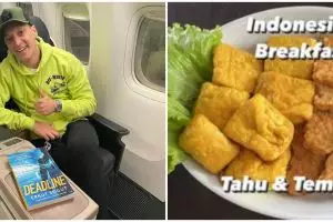 11 Potret kunjungan Mesut Ozil di Indonesia, sarapan pakai tempe