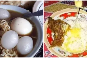 13 Potret kombinasi makanan aneh ini bikin tepuk jidat