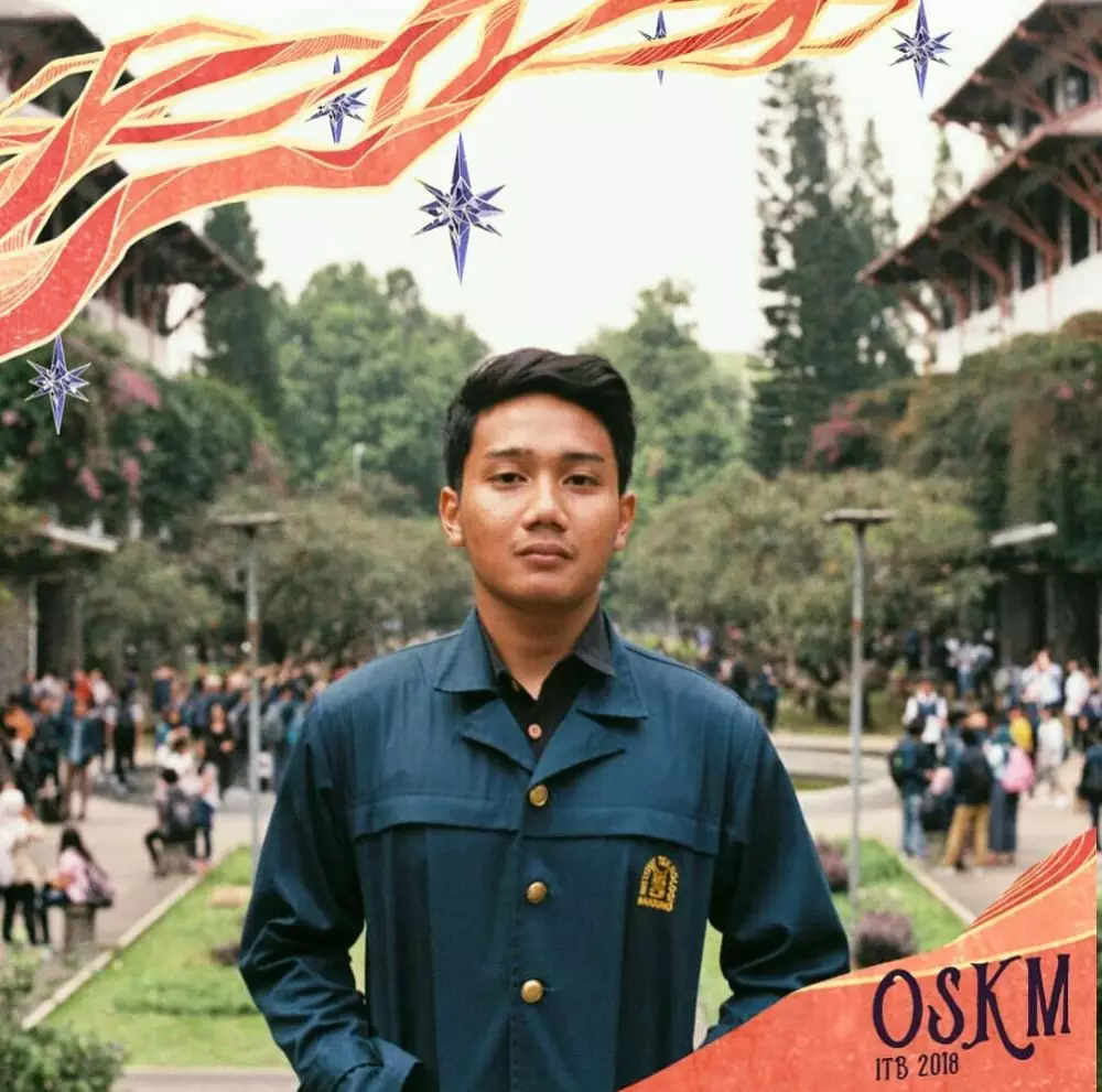 Eril di Swiss untuk mencari kampus S2 © Instagram