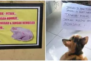 21 Peringatan lucu untuk hewan, isinya nyeleneh banget