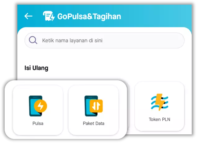 Cara beli pulsa pakai GoPay © 2022 brilio.net Cara beli pulsa pakai GoPay © 2022 brilio.net