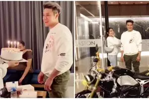 12 Momen Via Vallen beri kejutan ultah calon suami, kadonya mewah