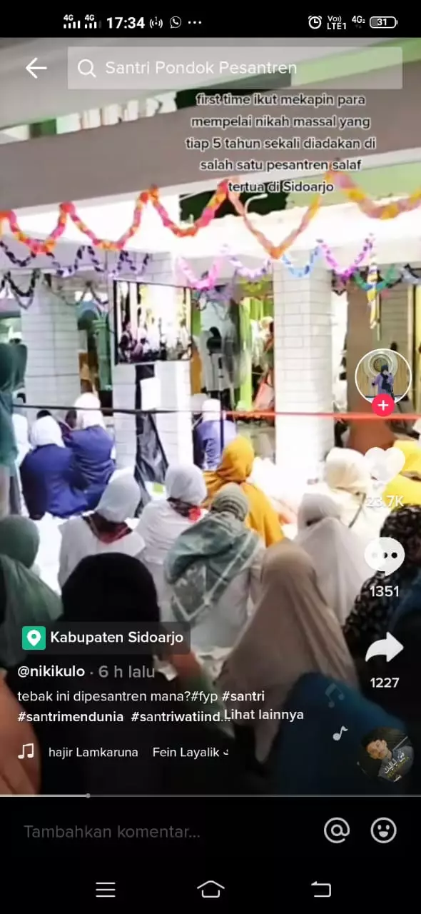 Nikah massal unik © 2022 TikTok Nikah massal unik © 2022 TikTok