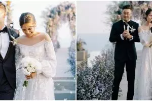 11 Momen resepsi pernikahan Maudy Ayunda & Jesse Choi, meriah di Bali