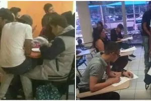 11 Momen lucu setia kawan ini kompak banget, bikin senyum sendiri