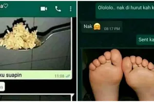 11 Chat lucu lakukan aktivitas virtual ini bikin tepuk jidat