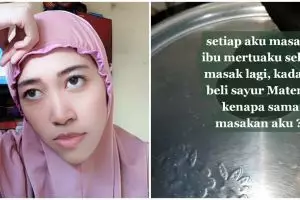 Curhat menantu masakannya tak pernah disantap mertua, kisahnya viral