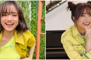 Potret Fuji saat tanpa dan pakai filter, wajah lelahnya jadi sorotan