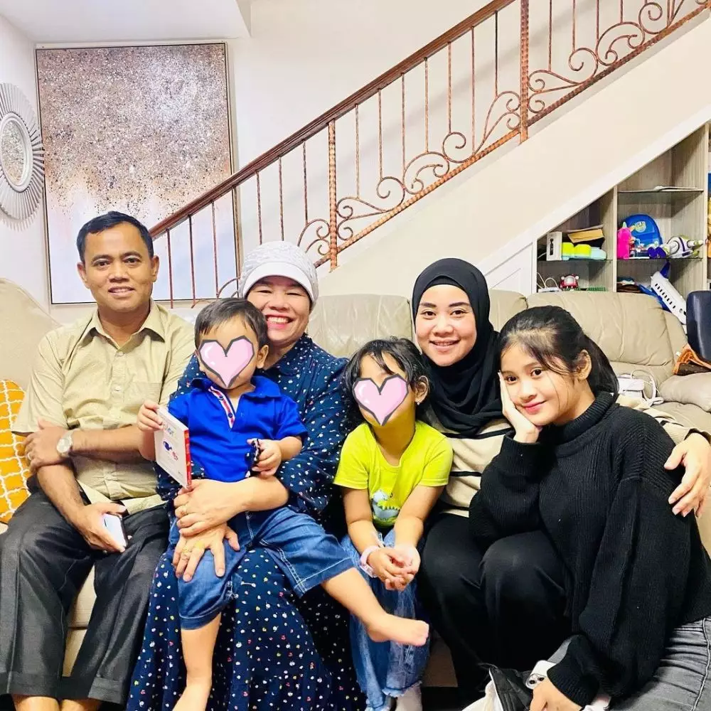 momen pertemuan puput dengan keluarga fuji © instagram