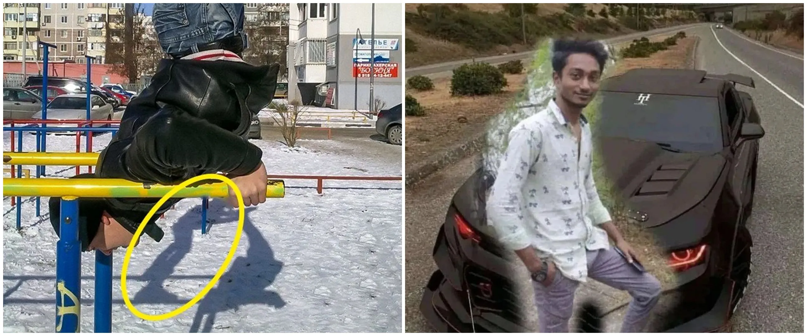 13 Foto editan ini malah gagal total, kelihatan banget bohongnya