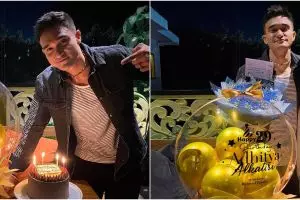 11 Momen ulang tahun Adhitya Alkatiri, kehadiran Fay Nabila disorot
