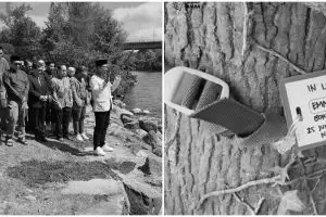 Momen Ridwan Kamil dan keluarga salat gaib sebelum balik ke Indonesia