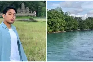 Potret lokasi sekitar hilangnya Eril terseret arus Sungai Aare