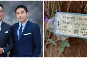 Pesan haru Ridwan Kamil dan seikat mawar putih di tepi Sungai Aare