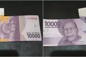 Uang salah potong dijual hingga 50 kali lipat, jadi incaran kolektor