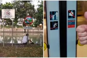 13 Tingkah nyeleneh nggak lihat aturan ini bikin bingung sendiri