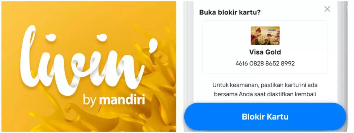 7 Cara buka blokir kartu ATM Mandiri lewat Livin', nggak perlu ke bank