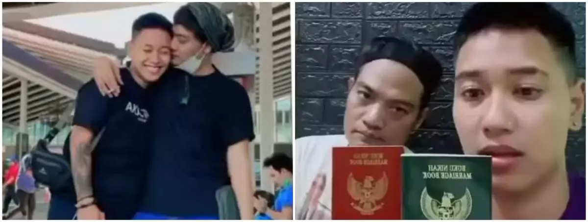 Sang istri terlalu tomboi, pasutri ini sering dikira sama-sama pria