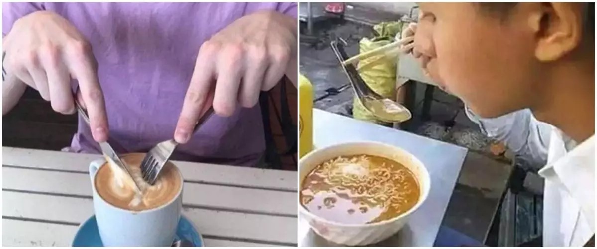 11 Tingkah lucu makan dengan elegan, bikin geleng kepala