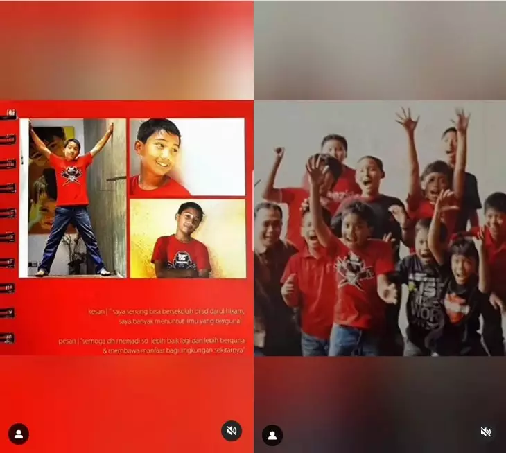 pesan Eril di buku kenangan SD berbagai sumber