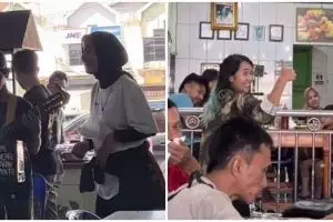 Pengamen ini nyanyi lagu Kotak, tak diduga dihampiri Tantri si vokalis