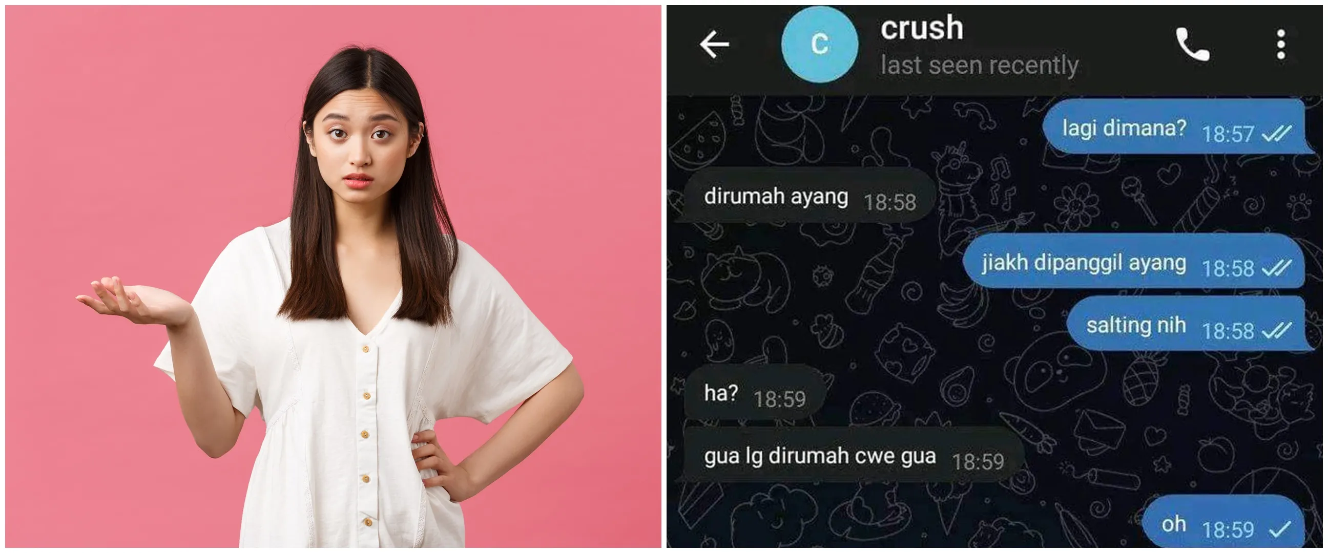 13 Chat lucu gara-gara salah sangka, bikin langsung patah hati