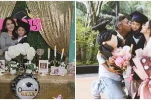 Gaya 9 penyanyi dampingi anak wisuda TK, Ashanty tampil kasual