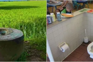 11 Potret toilet di tempat tak biasa, ada yang di atas bukit