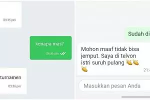 13 Chat lucu driver ojol batal jemput penumpang, alasannya bikin kesal