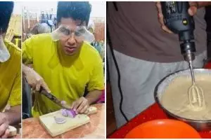 13 Life hack ala cowok saat masak ini nyeleneh tapi berfaedah