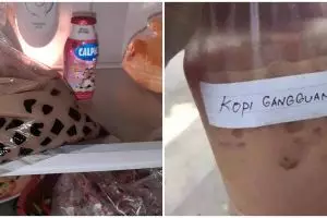 13 Potret nyeleneh minuman di wadah plastik ini bikin ketawa geli
