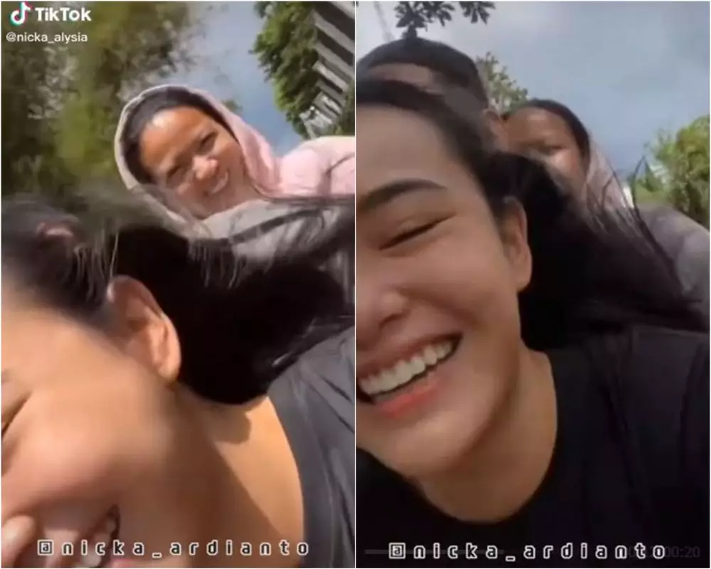 potret amanda manopo makan di warteg © TikTok potret amanda manopo makan di warteg © TikTok