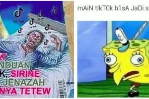 15 Meme lucu tentang kecanduan TikTok ini bikin cekikikan