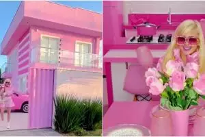Penggemar barbie, 11 penampakan rumah wanita ini bikin melongo