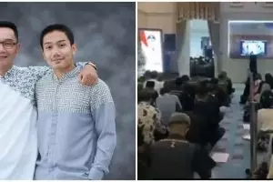 11 Potret suasana pengajian untuk Eril di Gedung Negara Pakuan