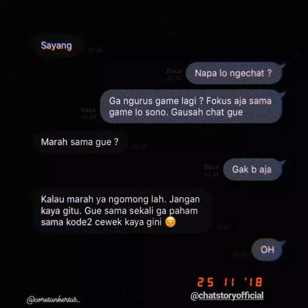 11 Chat ini bukti cowok tempatnya salah Berbagai sumber