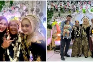 Lepas masa duda, ini 9 momen pernikahan komedian Adul dan Wenty