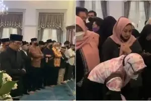 Terlihat tegar, ini momen Ridwan Kamil pimpin salat jenazah Eril