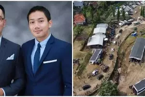 16 Prosesi pemakaman Eril, diwarnai isak tangis para pelayat