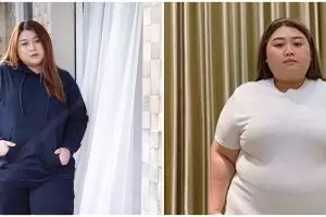 Turun 50 kg, 11 transformasi selebgram Clarissa Putri jalani diet