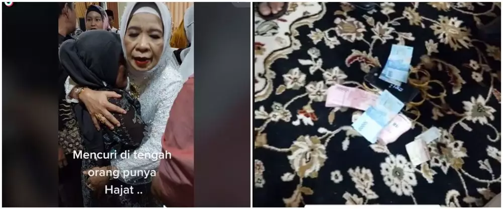 Pencuri pura-pura jadi tamu undangan Tiktok Pencuri pura-pura jadi tamu undangan Tiktok