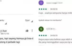 13 Review aplikasi di Play Store ini isinya bikin geleng kepala