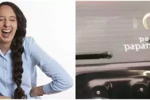 15 Potret stiker nyeleneh di mobil pribadi ini bikin ngakak di jalan