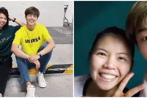 9 Potret persahabatan Greysia Polii & Popor Sapsiree, friendship goals