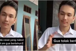 Kisah pria nolak cinta berkali-kali, endingnya jadi istri