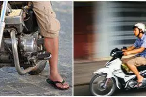 Heboh larangan naik motor pakai sandal jepit, ini kata Kakorlantas