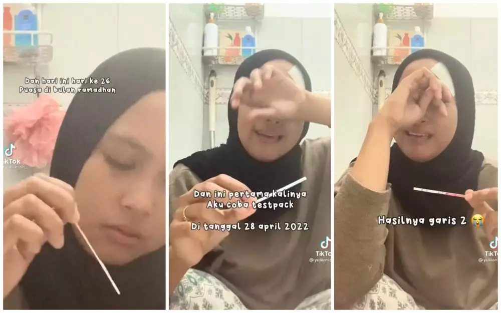 kisah pejuang 2 garis biru menanti momongan © TikTok/@yuliiansh_ kisah pejuang 2 garis biru menanti momongan © TikTok/@yuliiansh_