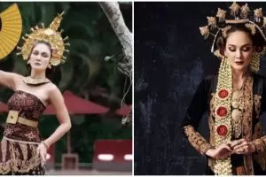 11 Pesona Luna Maya pakai busana adat, cantiknya bikin terpana